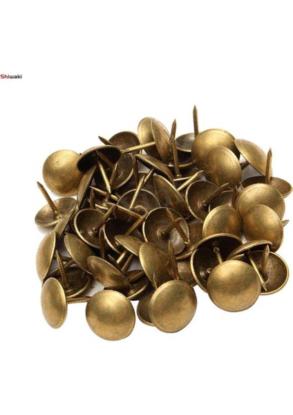 3X100 Adet Antik Bronz Döşeme Çivi Mobilya Çıtçıt/mevzi/pim 10X10MM (Yurt Dışından)