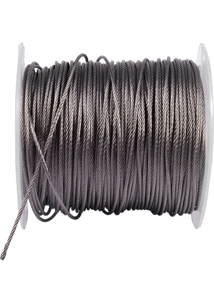 Flyeer Kaldırma Kaldırma 7x7 1mm Çap Paslanmaz Çelik Esnek Tel Halat 177FT (Yurt Dışından) modelleri