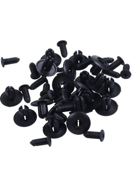 20 Adet 8mm x 20MM Araba Tokası Siyah Conta Klipsi (Yurt Dışından) fiyatları