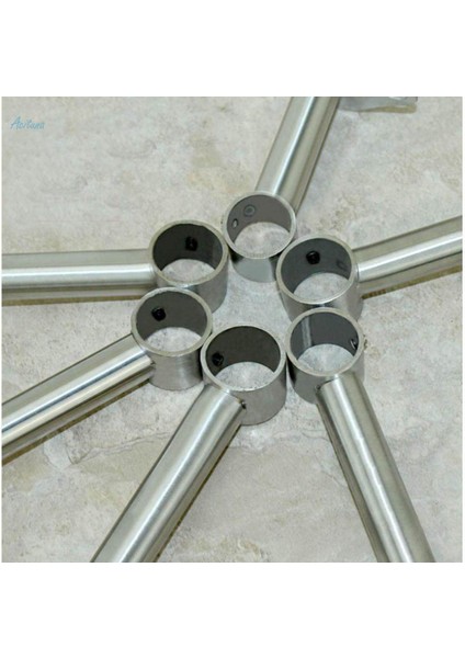 Adet 200MM Paslanmaz Çelik Çubuk Tutucu Tavan Montaj Tabanı Braketi (Yurt Dışından)