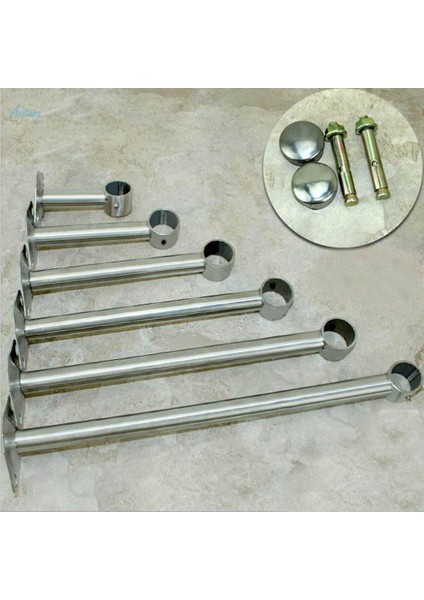 Adet 200MM Paslanmaz Çelik Çubuk Tutucu Tavan Montaj Tabanı Braketi (Yurt Dışından) modelleri