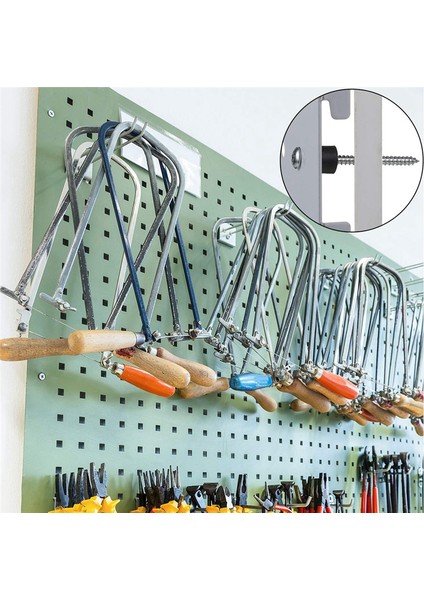 Donanım Paspayı Pegboard Vida Paspayı Pegboard Paspayı 1/8 1/4VIDALAR Paspayı Pullar Pegboard'lar Için Alet Aksesuarları (Yurt Dışından)