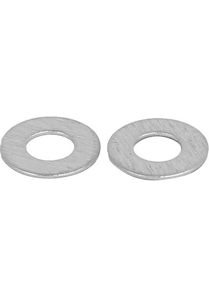 Metrik Pul Karışık (200 Paket) M3 M4 M5 ve M6 Form A Kalın Düz Pul Paslanmaz Çelik (Yurt Dışından)