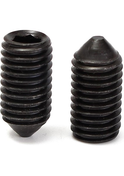20 Adet M12 * 20MM Alaşımlı Çelik Hex Altıgen Lokma Seti Vidalar Sıkı Çekirdek Noktası Grub Vida (Yurt Dışından)
