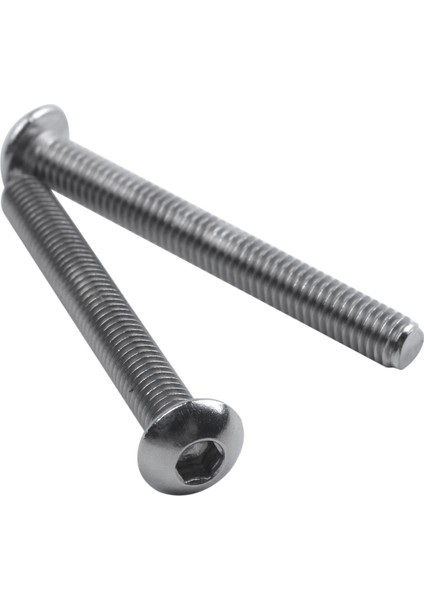 Srıwen Paslanmaz Çelik Düğme Başlı Vida, Altıgen Soket Cıvatalar Tip:m3 / 3mm Cıvata Boyutu:m3 x 25MM Paket Adedi:30 (Yurt Dışından)