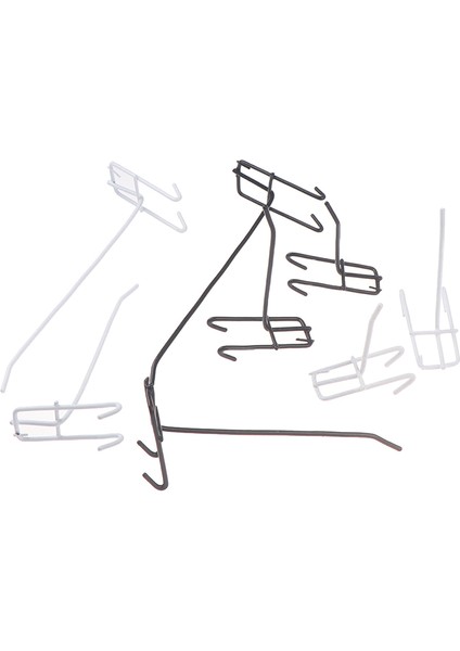 Adet Duvara Montaj Askı Rafı Konfeksiyon Teşhir Kancaları Karşılaşma (Yurt Dışından)