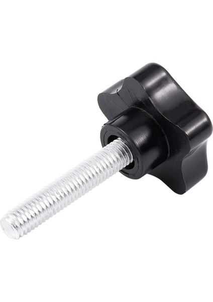 4x M8 x 40MM Vidalar Yıldız Başlı Kanat Vida Kelepçe Topuzu Kolu Siyah (Yurt Dışından)