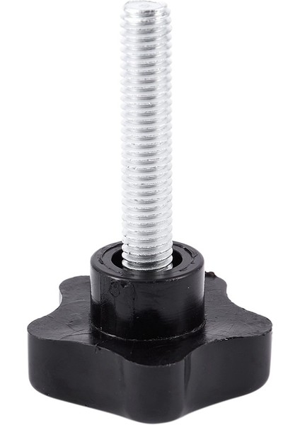 4x M8 x 40MM Vidalar Yıldız Başlı Kanat Vida Kelepçe Topuzu Kolu Siyah (Yurt Dışından)