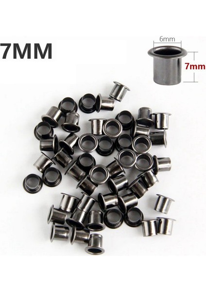 150 Adet Halkalar Dıy Kydex Kılıf 7mm Perçin El Aleti Parçaları Kuşgözü Delik Delme Aracı Kiti (Yurt Dışından) fiyatları