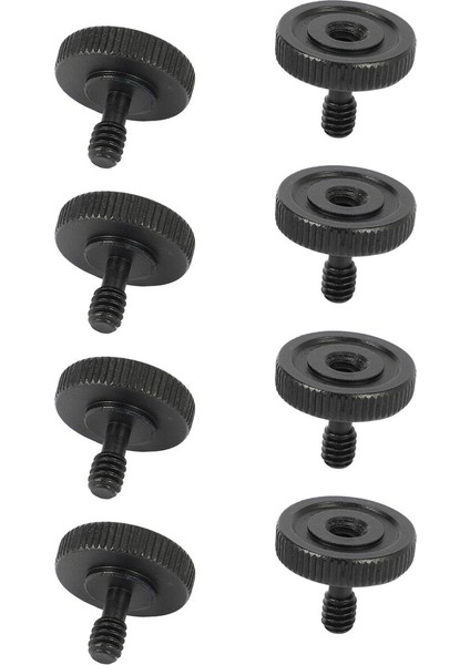 Kelebek Vidalı Kamera 1/4 Inç Kelebek Vida L Braketi Vida Montaj Adaptörü Alt 1/4 Inç-20 Dişi Diş (8'li Paket) (Yurt Dışından)