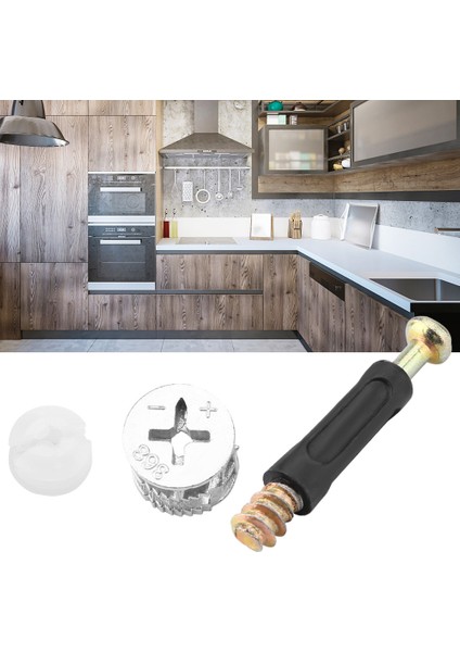 Mobilya Bağlantı Elemanı Saplaması Gümüş Kalınlaştırılmış Ağır Hizmet Konektörü Kam Kilidi Bağlantı Vidası (Yurt Dışından) modelleri