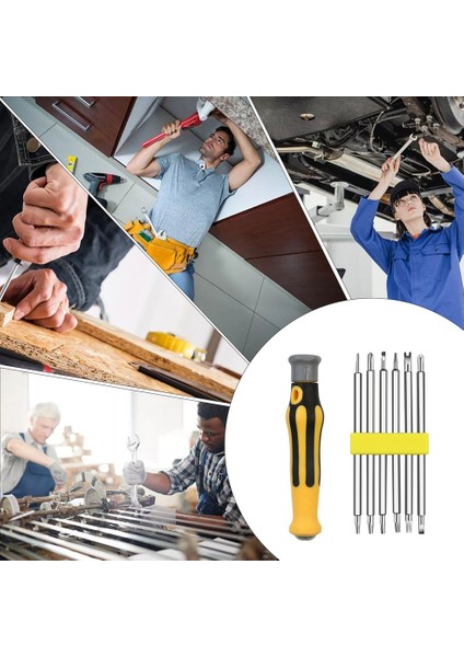 Çok Fonksiyonlu Ev Seti Güçlü Manyetik Tornavida Phillips Çift Kafa (Yurt Dışından) modelleri