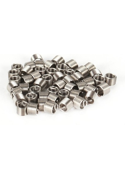 50PCS Dişli Ekler M6 1.0 1.5d Paslanmaz Çelik Helicoil Aletler Vida Kolu (Yurt Dışından)