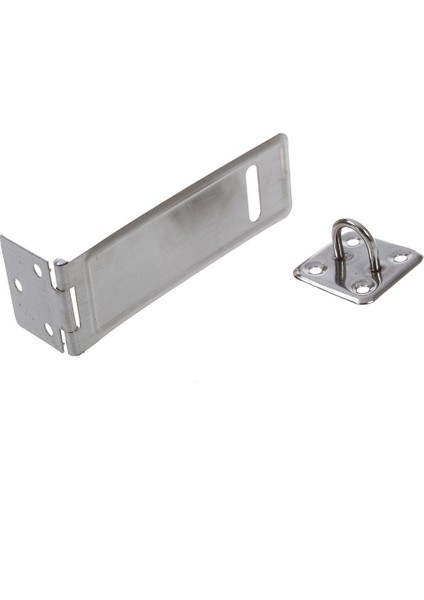 Flyeer Garaj Kapısı Gümüş Ton Paslanmaz Çelik Asma Kilit Toka Çile ve Zımba 4 (Yurt Dışından) fırsatları