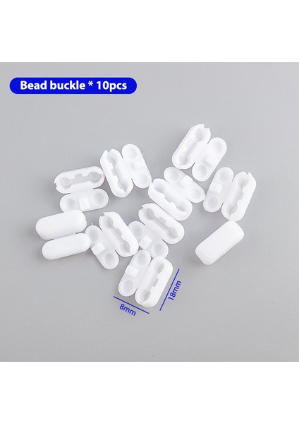 Stor Perde Boncuk Zincir Kablosu Roma Venedik Petek Dikey Gölge Kör Için 10 Pcs Konnektörlü Bir Set 10 Metre (10.94 Yards) (Yurt Dışından) fiyatları