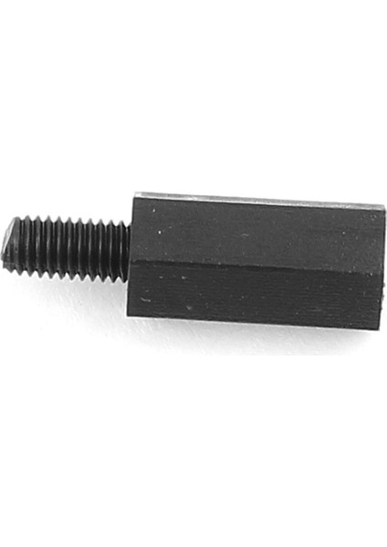 Quanbu 100 Adet M3 12MM + 6mm Naylon Ara Parça Hex Anakart Için Stand-Off Ayağı (Yurt Dışından)