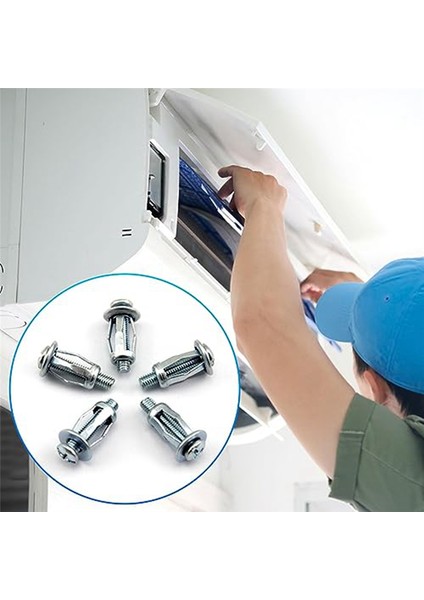 80 Pcs Genişleme Vidası Petal Somun Gümüş Petal Şekli Metal Somun Kurulum Plakaları Için (Yurt Dışından) fiyatları