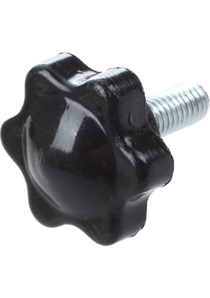 Flyeer 5 Adet M6 x 15MM Erkek Konu 25MM Altıgen Şekilli Kafa Sıkma Topuzu Siyah (Yurt Dışından)