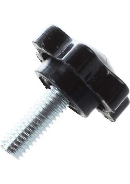 Flyeer 5 Adet M6 x 15MM Erkek Konu 25MM Altıgen Şekilli Kafa Sıkma Topuzu Siyah (Yurt Dışından)