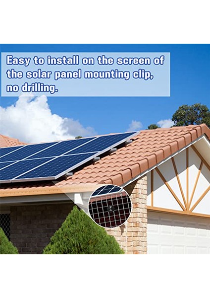 50 Paket Güneş Paneli Koruma Klipsi, Güneş Paneli Için Tel Çit Bağlantı Elemanları (Yurt Dışından) modelleri