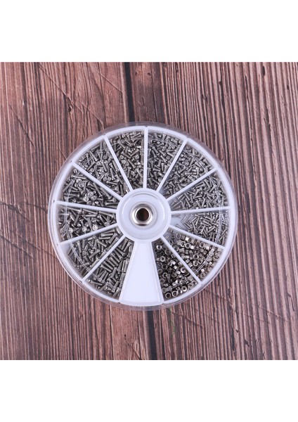1000PCS Küçük 12 Çeşit Vida Somunu Elektronik Çeşitleri Kiti (Yurt Dışından)