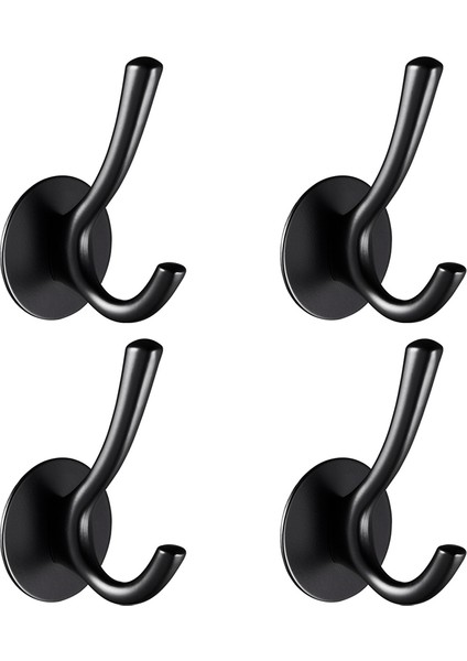 Zoroom Yapışkanlı Kancalar, Kendinden Yapışkanlı Kancalar Su Geçirmez Duvar Askıları Olmadan Mutfak Banyo Duş Duvar Yapışkan Kancalar 4 Adet (Yurt Dışından) modelleri