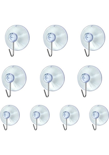 20 Windows Şeffaf Vantuz Vantuz Kanca Elbise Ceket Metal Kanca (Yurt Dışından) fiyatları