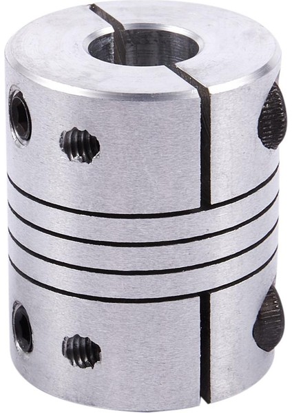Flyeer Cnc Motor Şaft Bağlayıcı 5mm Ila 8mm Esnek Kaplin 5MMX8MM (Yurt Dışından)