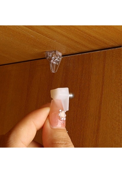 10 Adet Raf Çivileri Metal Pimli Mandal / Raf Braketleri Kaymaz Sabit Çiviler Peg / Deliksiz Dolap Cam Plaka Tutucu / Raf Desteği Ayırıcı Bölme Çivisi (Yurt Dışından) modelleri