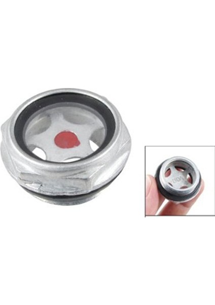 Flyeer 26MM Erkek Dişli Metal Hava Kompresörü Yağ Seviyesi Gözetleme Camı (Yurt Dışından)