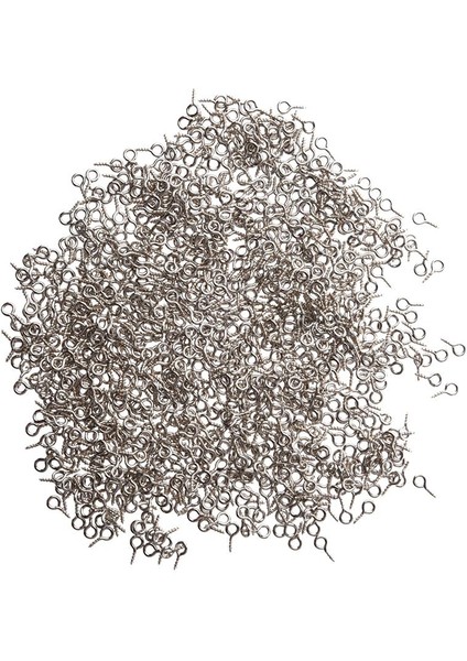 1000 Saplı Gümüş Kolye Piton Vidaları 8X4MM (Yurt Dışından) fiyatları