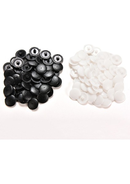 [allgood] 50/200X Plastik Vidalı Kapak Kapakları Klipsli Pozi Kafa Siyah Beyaz Renkler (Yurt Dışından) modelleri