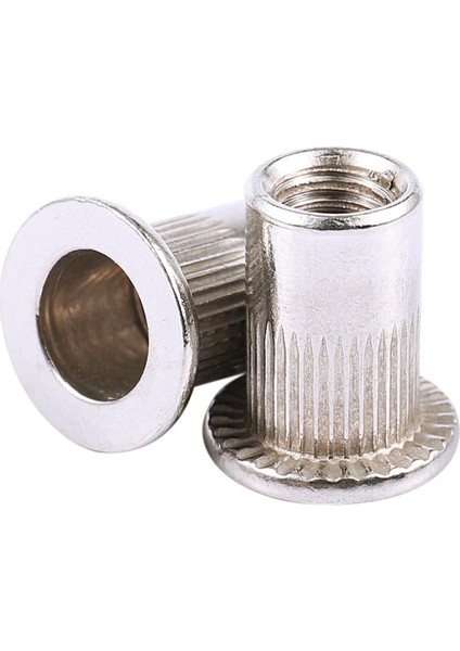 Quanbu 20 Adet 304 Paslanmaz Çelik Perçin Somun Rivnut Insert Nutsert M6X15MM (Yurt Dışından)