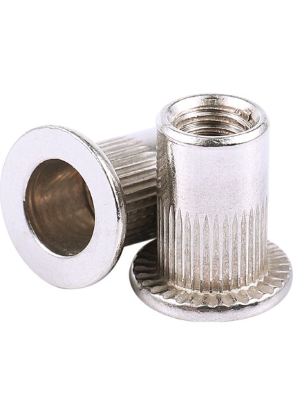 Quanbu 20 Adet 304 Paslanmaz Çelik Perçin Somun Rivnut Insert Nutsert M6X15MM (Yurt Dışından)