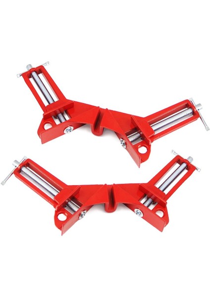 Srıwen Köşe Kelepçeleri 3 Inç 2 Adet 90 Derece Sağ Açı Kelepçe Gönye Kelepçe Ağaç Işleme Metal Dıy Cam Resim Çerçeveleme Jig, Hızlı Kavrama Hafif Hizmet (Yurt Dışından) fiyatları