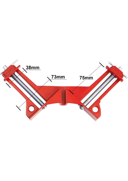 Srıwen Köşe Kelepçeleri 3 Inç 2 Adet 90 Derece Sağ Açı Kelepçe Gönye Kelepçe Ağaç Işleme Metal Dıy Cam Resim Çerçeveleme Jig, Hızlı Kavrama Hafif Hizmet (Yurt Dışından) indirimleri