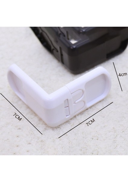 Adet Çocuk Emniyet Kilidi Bebek Çekmece Kilidi Anti-Sıkışma El Dolap Kilidi Güvenlik Koruma Çocuklar Için Ev Aksesuarları (Yurt Dışından)