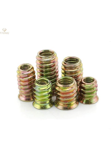 10 Adet M6 * 13 Ahşap Ekleme Vidaları Altıgen Soket Konuları Cıvata Mobilya Için Sabitleme (Yurt Dışından) fiyatları