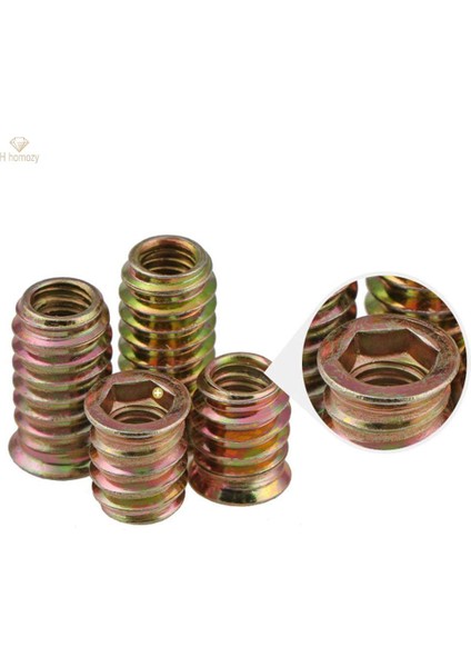 10 Adet M6 * 13 Ahşap Ekleme Vidaları Altıgen Soket Konuları Cıvata Mobilya Için Sabitleme (Yurt Dışından) indirimleri