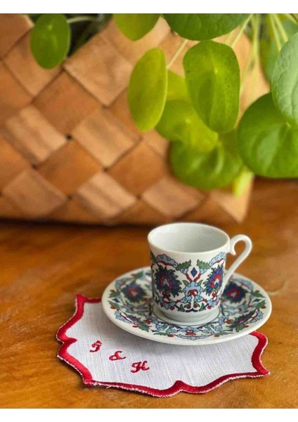 İsme Özel Şıklık: Damat Kahvesi Sunum Peçetesi 🌿☕✨ fiyatları