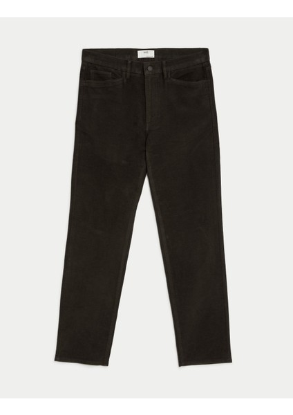 Saf Pamuklu Regular Fit Pantolon