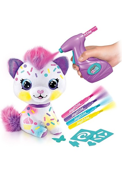 Airbrush Plush Peluş Kitty OFG272