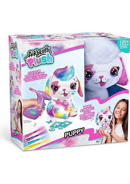 Mega Oyuncak Airbrush Plush Peluş Puppy OFG249