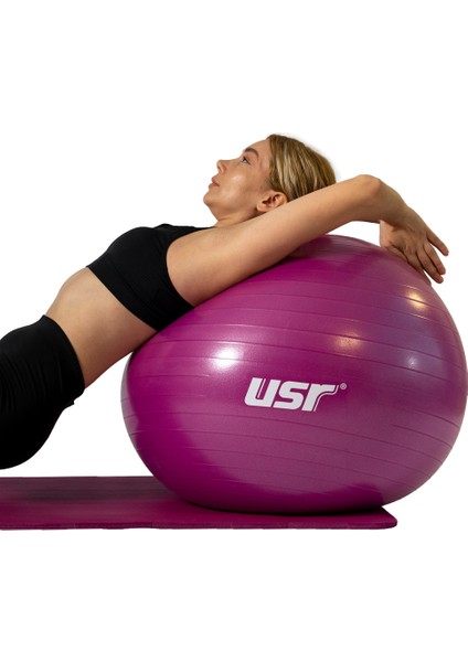 552M 20+55 Cm Pilates Topu + Pompası + 3 Micro Bant