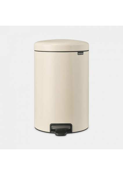 Çöp Kutusu 20 Litre Newicon Pedallı Mat Bej 149948