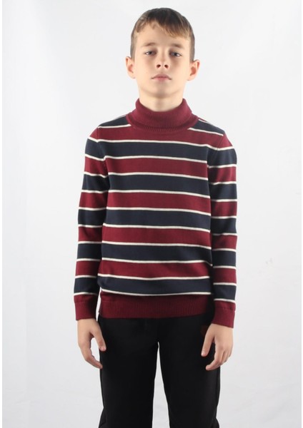 Balıkçı Yaka Çocuk Triko Kazak C23-7105 modelleri
