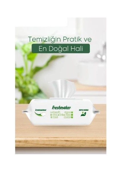 Yüzeysil Beyaz Sabun Kokulu 100'LÜ -6 Paket-