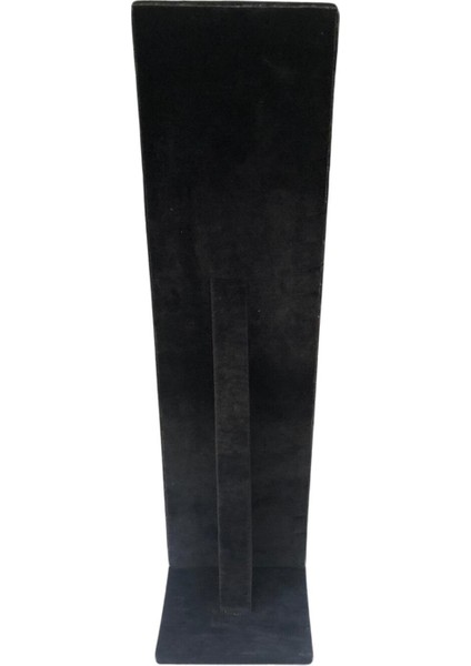 Kolye & Zincir Standı Ayaklı Siyah Süet 40 cm