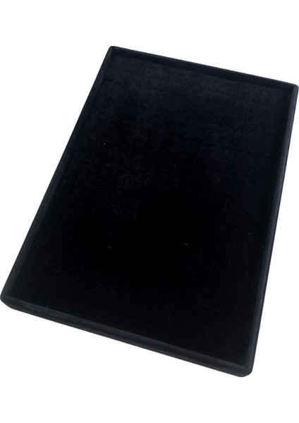 Yüzük Standı-Tablası 140 Lı Batırmalı Siyah Süet 25X35 fiyatları