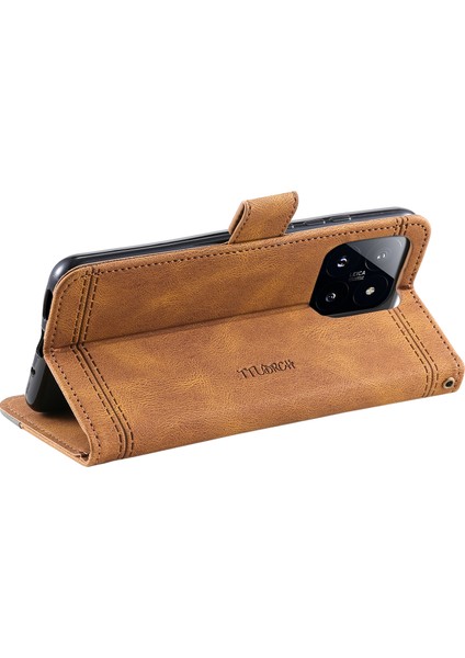 Xiaomi 14 Pro Kılıf Rfıd Engelleme Cüzdan Stand Telefon Kapağı (Yurt Dışından) fırsatları